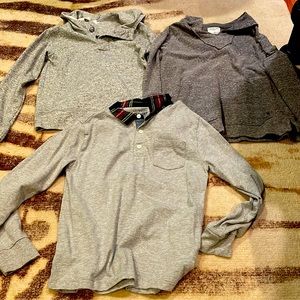 3 Crewcuts shirts size 10 Boys- adorable and soft! Great deal!!